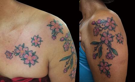 Tattoos - Cherry Blossoms  - 101769